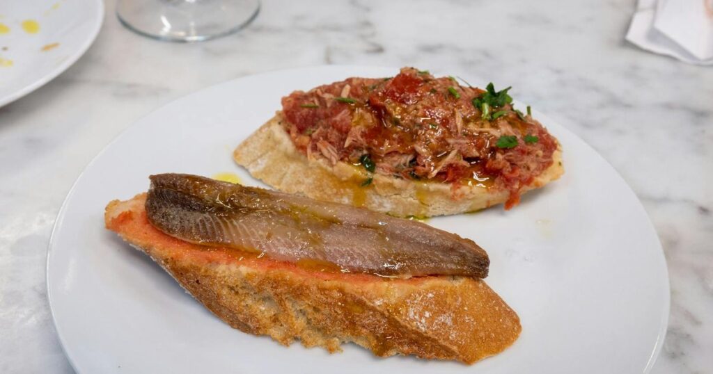 Spanish tapas and cuisine food terms