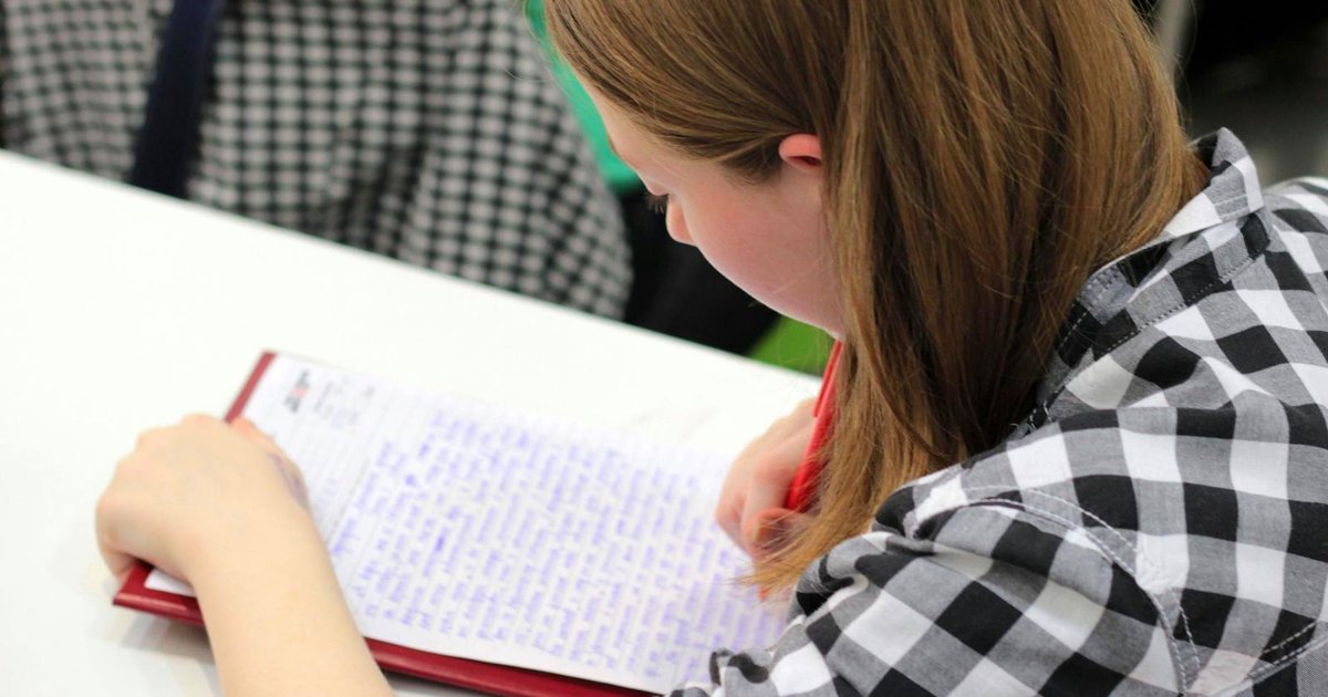 Spanish grammar study and writing practice