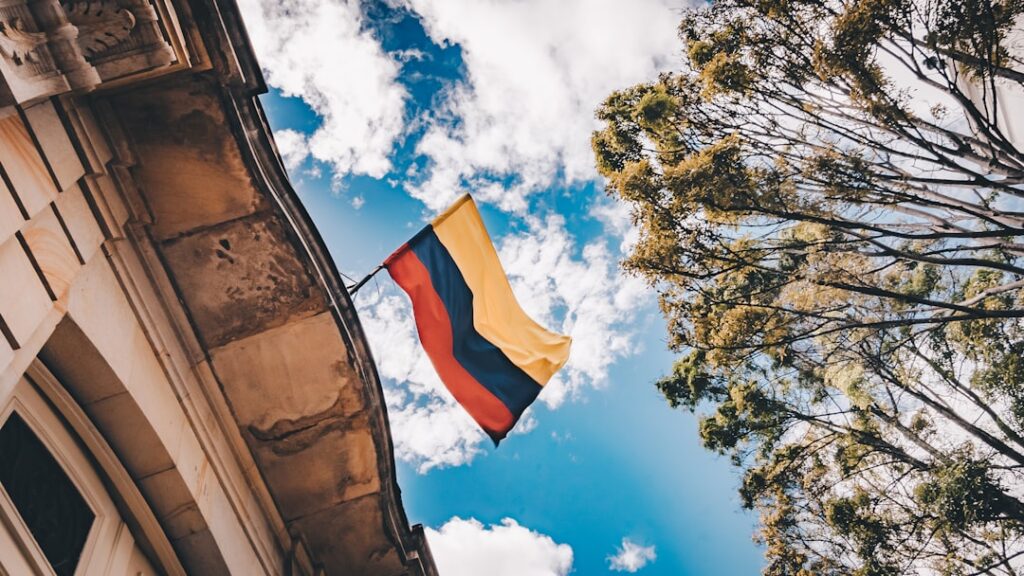 A street in Bogota, Colombia, the highland city long called the home of the clearest Spanish in Latin America.